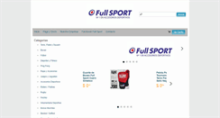 Desktop Screenshot of fullsport.com.ar