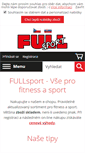 Mobile Screenshot of fullsport.cz
