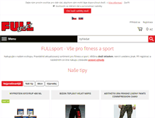 Tablet Screenshot of fullsport.cz
